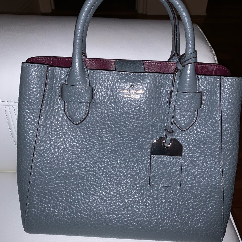 Kate Spade Carter Strèet Devlin satchel Grey